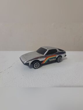 Vintage collectible Tonka Porsche 924 diecast toy car.